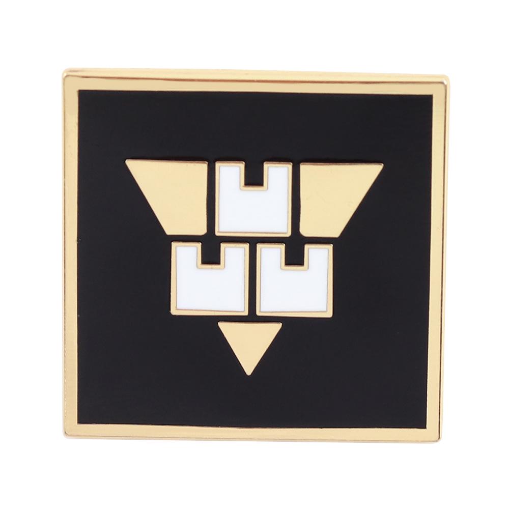Helldivers 2 Enamel Pin: Cartoon Logo Badge - Classic Game Merchandise