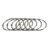 Metal Modern Minimalist Shower Curtain Hook Rings With Open Ends Decor Accessory