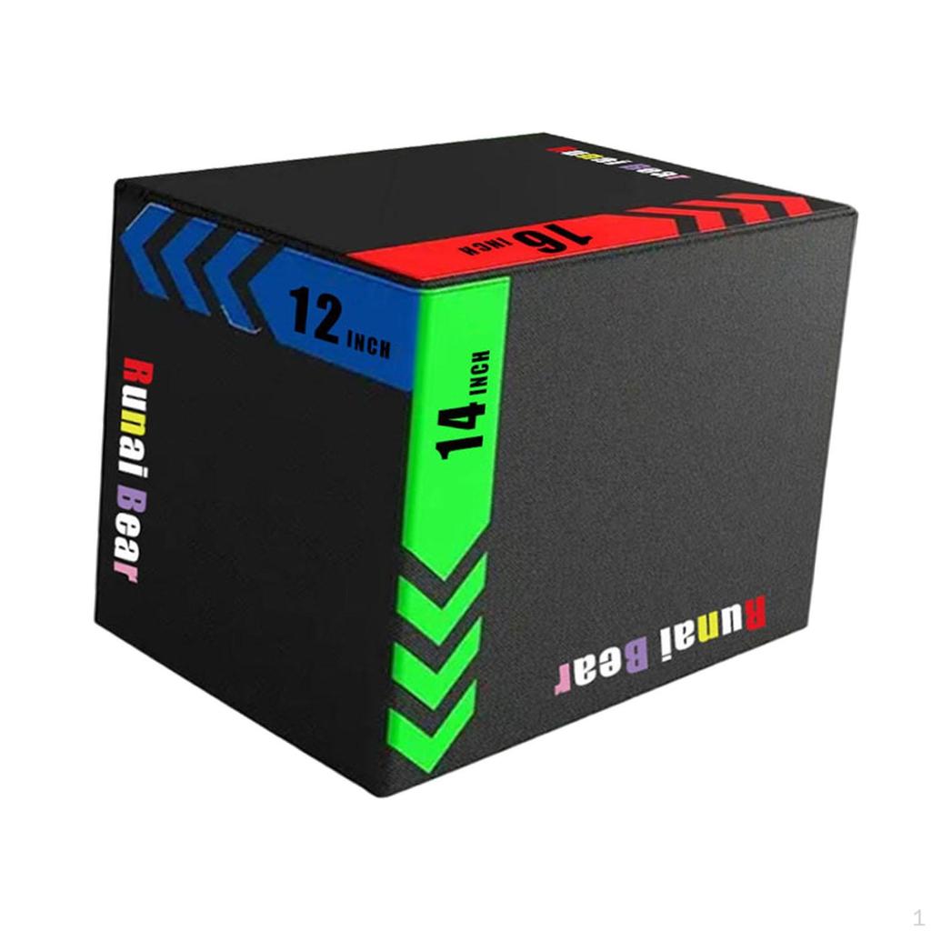 Plyometric Jump Box, Strength And Agility Training Equipment for Home.