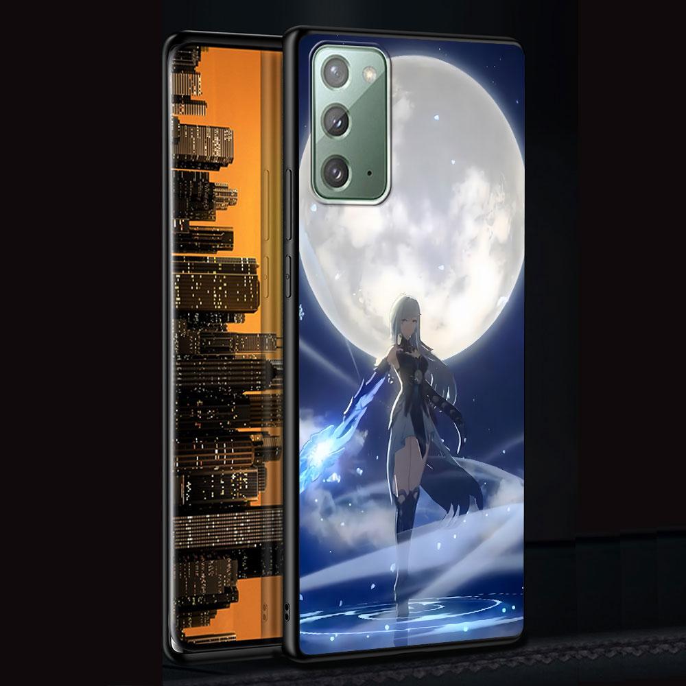 Husă Jing Liu Honkai Star Rail pentru Samsung Galaxy Note 10 Plus 20 Ultra 9 8 Husă de telefon TPU Negru Moale Funda Capa