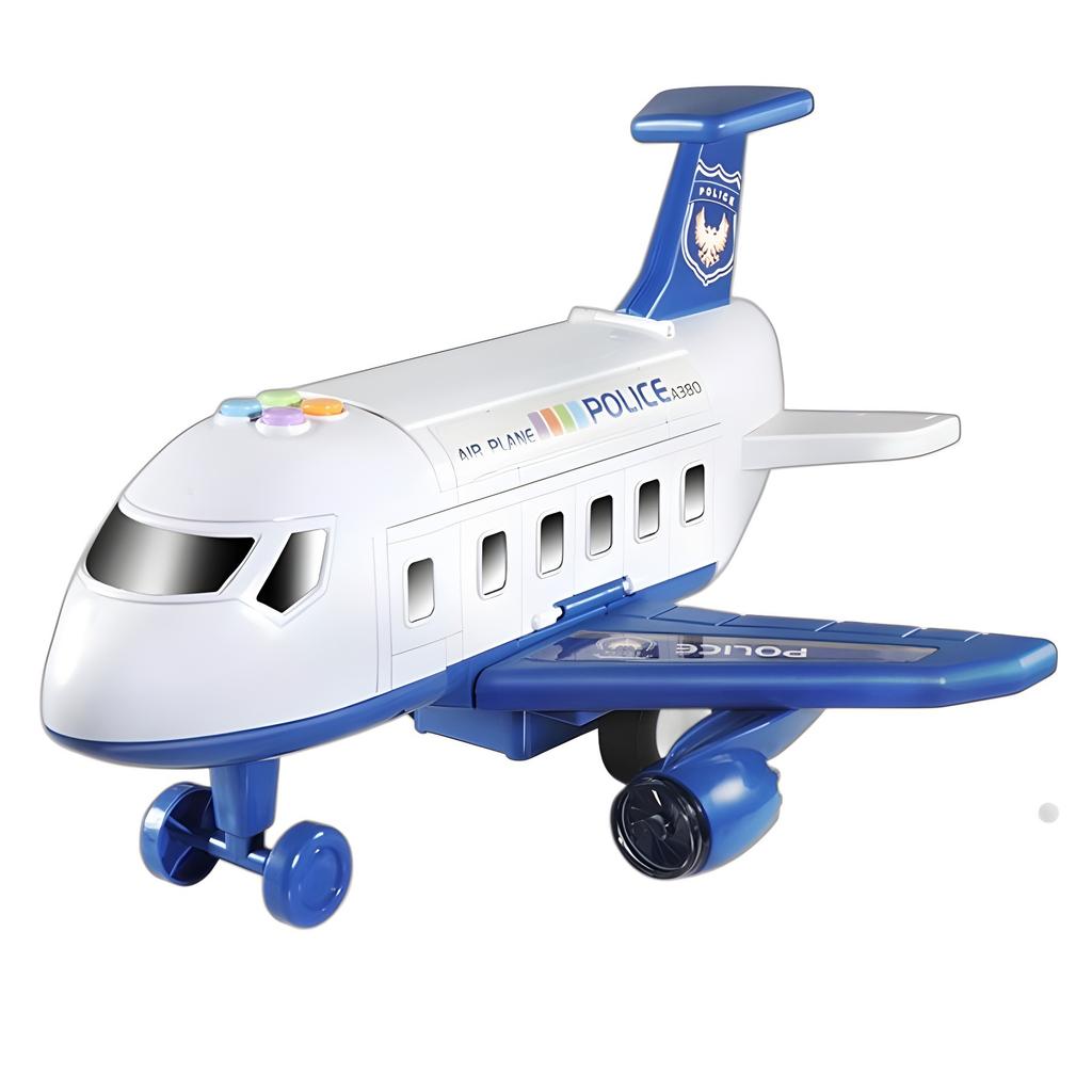 Big Plane Children's Toy Boy 2 -3 Year Old Deformation Ejection Track Car Baby Puzzle 61 Gift