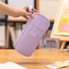 Large Pencil Case for Girls Big Capacity Pencil Pouch Stationery Organizer Portable Office Stationery Makeup Bag