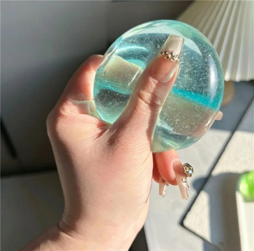 Slow Rebound Stress Maltose Colorful Fruit Apple Ball Anti Stress Ball Toy Soft Slow Rebound Stress Anxiety Relief Fidget Toy