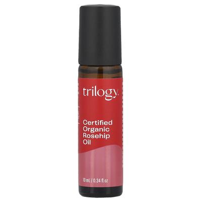 Certyfikowany Organiczny Olejek z Dzikiej Róży, Kulka, 10ml(0.34 uncji płynu)