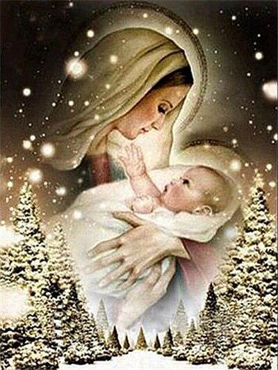 Diamant-Gemälde, Religion, Kreuzstich, Diamant-Stickerei, Mosaik, Jesus, voller Bohrer, Dekoration für Zuhause, handgefertigtes Geschenk