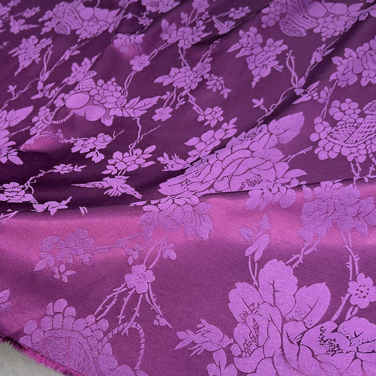 

24 Новая шелковая хлопковая жаккардовая ткань с рисунком «цветок сливы»: Китайский и этнический стиль для жилетов и брюк