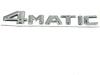2pcs 3D  CAR STYLING  ABS Letter  4MATIC Logo Emblem Decal for Car Side Fender Rear Trunk Emblem Badge Chrome Decal Sticker
