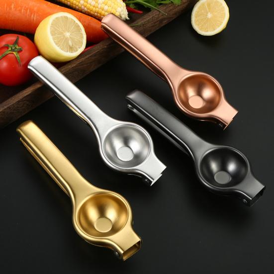 Stainless Steel Lemon Squeezer Heavy Duty Manual Citrus Press for Lime Orange