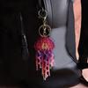 Jellyfish Tassel Keychain, Cute Bag Decorative Pendant, Creative Handcrafted Beaded Keychain