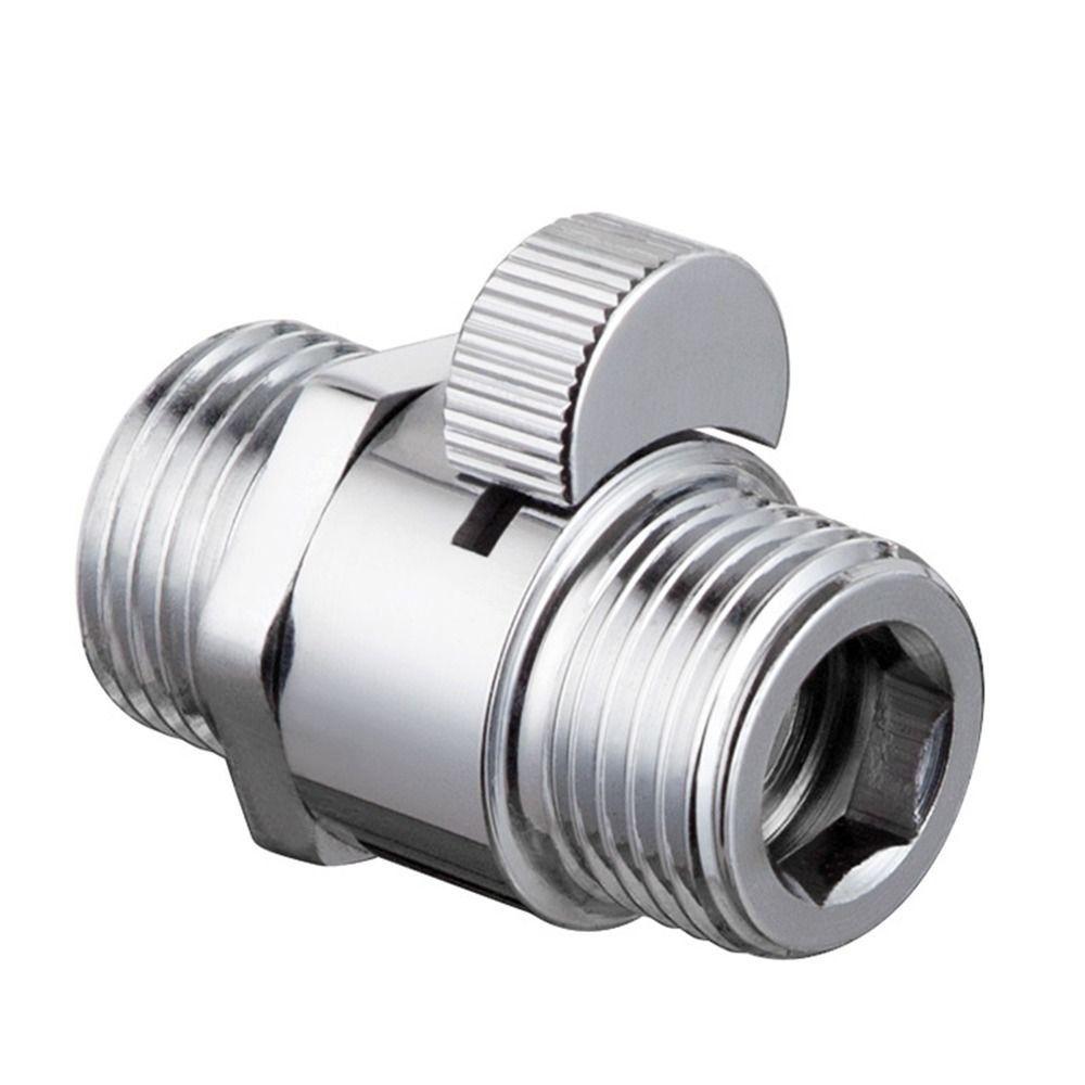 G1/2 Shower Flow Control Valve Brass Water Flow Control Valves New Water Shut-Off  Bidet Sprayer