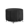 Table Circular Dust Cover Waterproof Furniture Protect Cover For Courtyard Patio