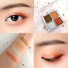 4 Colors Mini Eyeshadow Palette Waterproof Shimmer Matte Eyeshadow Palette Eye Makeup Cosmetic