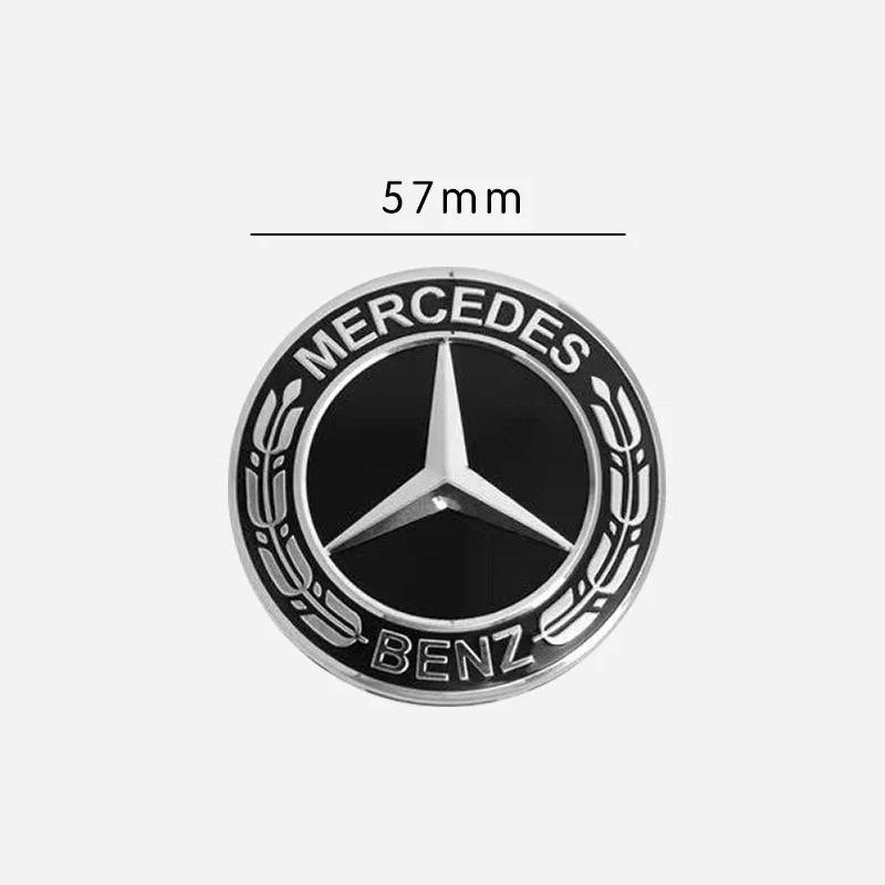 Nové Pro Mercedes Benz 1ks 57mm Znak Kapoty Auta Odznak Znak Kapoty Pro Mercedes Benz W124 W140 W163 W202 W203 W204 W210 W211 W2