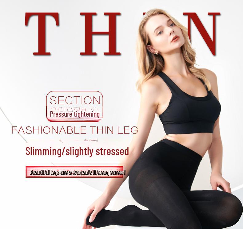 Women's Spring and Autumn Slimming Compression Stockings for Legs