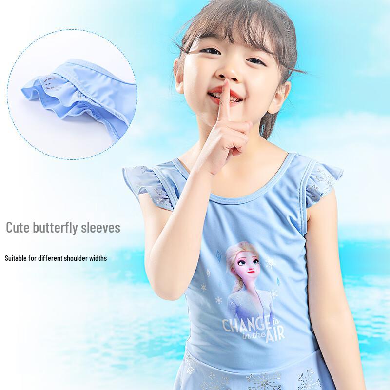 Bañador de una pieza para niña Disney Princesa Elsa