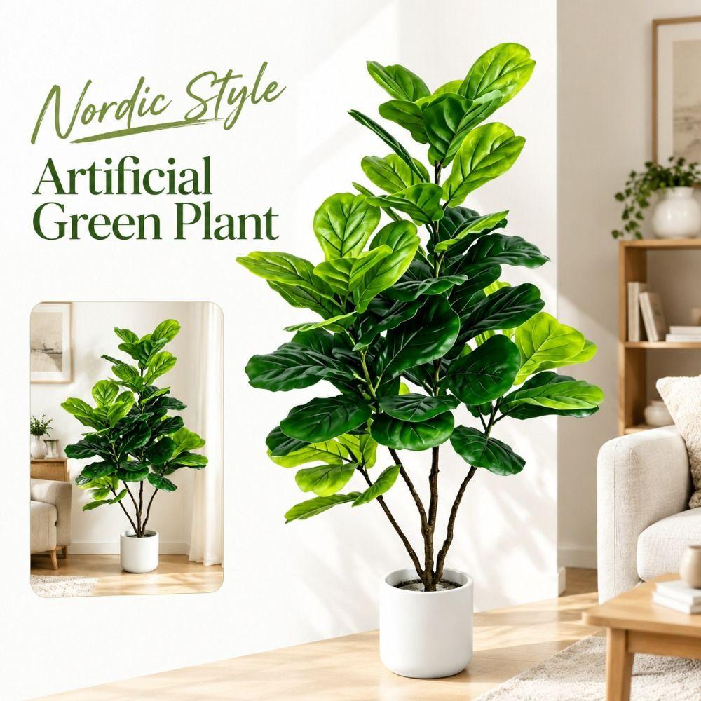 Artificial Leaves Artificial Green Plant for Indoor Landscaping Decoration