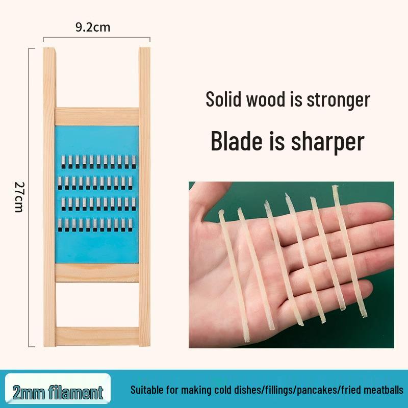 Safe & Multifunctional Vegetable Slicer: Kitchen Shredder & Grater for Radishes, Cucumbers, Cabbage, Potatoes
