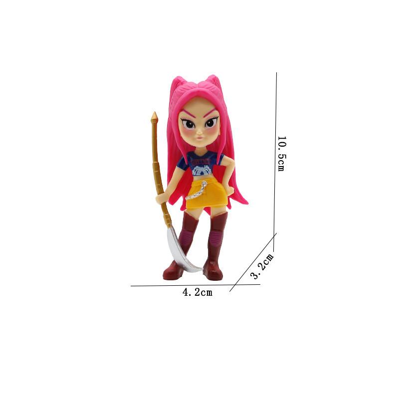 Kpop Demon Hunters Plastic Anime Action Figures For Collectors And Kids