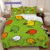 Bird Pattern Bedding Quilt Set Quilt Cover Pillowcase Home Decoration Birthday Gift (1 * duvet cover + 2 * pillowcase, without core)