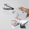 Mini Portable Electric Sewing Machine Handheld Sewing Machine With Bobbin For Needlework Handwork Home Travel Sewing Accessories