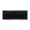 Gucci GG Embossed Bi-fold Four Card Slots Leather Card Holder Wallet Wallet Men's Black
