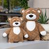 Cute Party Forest Animal Brown Bear Doll Panda Plush Toy Hug Sleeping Doll Send Children's Day Gift