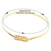 Metal Elastic Thin Waist Belt for Women with Rose Motif—Waist Chain to Accessorize Dresses Versatile Waist-Cinching Belt