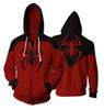 Unisex Casual Loose Long Sleeve Hoodie with Pocket, Print Pullover Jacket