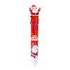 Christmas Ballpoint Pens 10-in-1 Retractable Cute Santa Snowman Pens Festive Writing Tool for Kids School Supplies Students