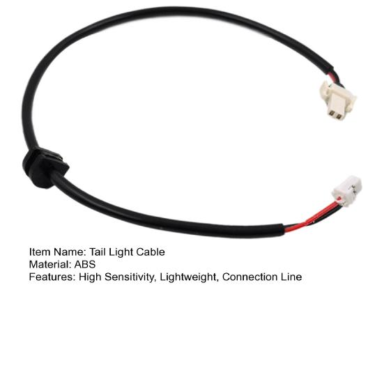 Kabel zadního světla elektrické koloběžky ABS Kabel pro připojení zadního světla Náhradní díl pro elektrickou koloběžku MAX G2 G30 G30D Příslušenství