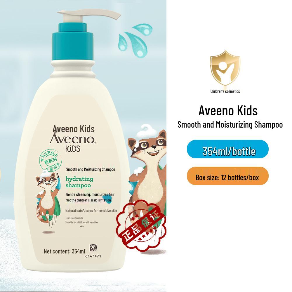 Aveeno Kids Gentle Moisturizing Shampoo & Body Wash for Boys & Girls