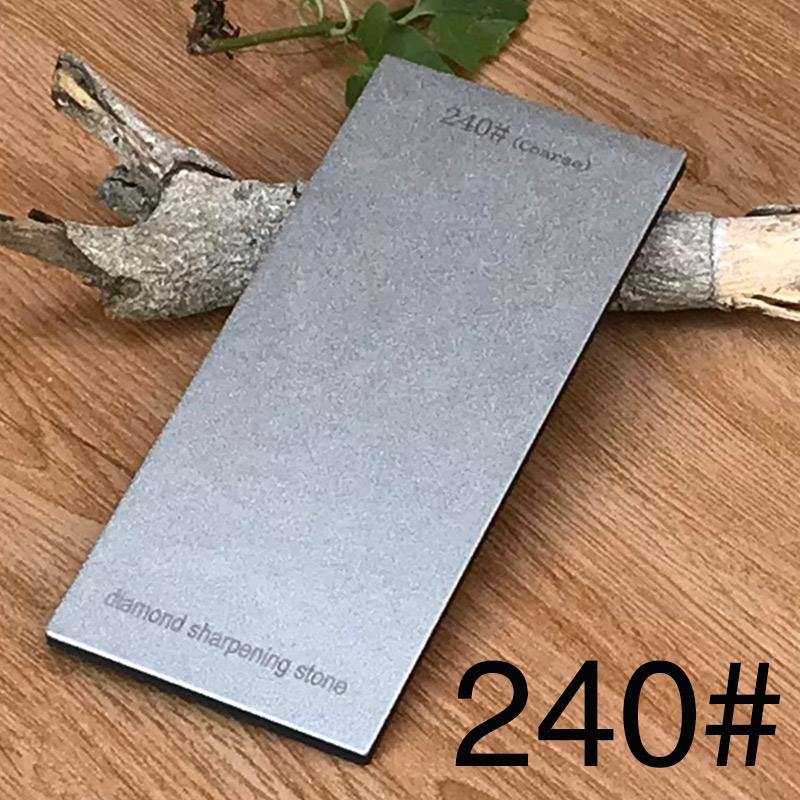 Knife Sharpener Sharpening Stone Diamond Grindstone with Bamboo Base Non-slip Base Diamond Slate Daily Sharpening Cutting Edge