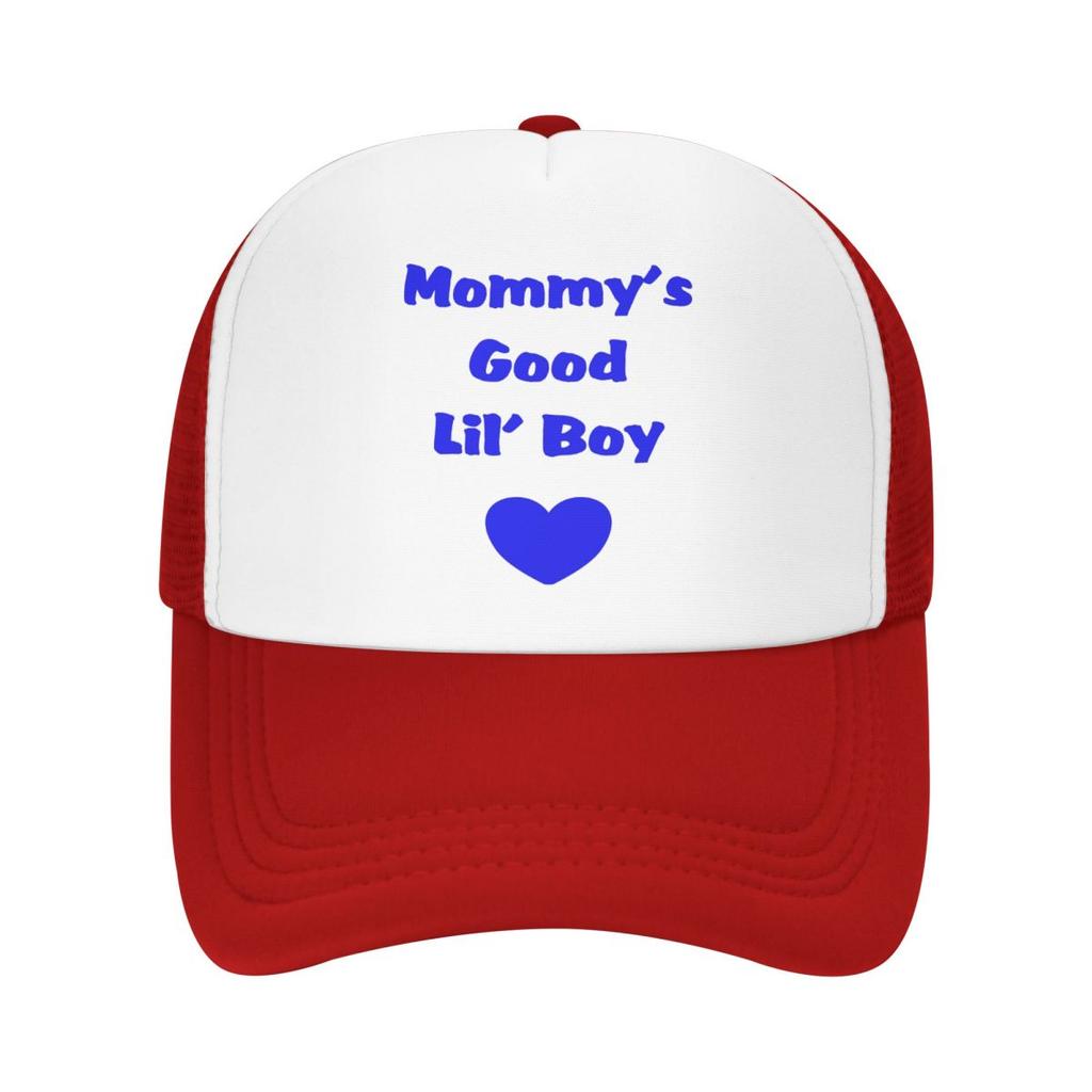 Mommys Good Boy Funny Awesome Baseball Caps Mesh Hats Activities Peaked Adult Caps