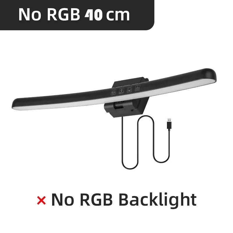 

Изогнутая световая панель для монитора, RGB-подсветка, лампа для экрана компьютера с двойным источником света и сенсорным управлением, настольная лампа для дома, офиса, игр