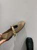Design Mary Jane shoes shallow mouth single shoes niche square head women autumn retro flat bottom small leather shoes women French engraving no