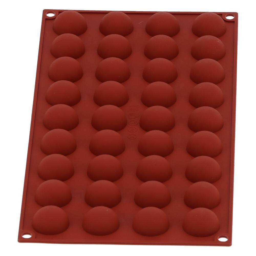 36 Cavity Hemisphere Silicone Mold 6 Cavity Dome Chocolate Mold Muffin Cake Mold  Chocolate Cake