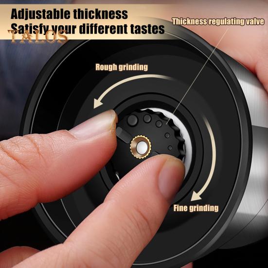 Stainless Steel Salt Grinder Adjustable Coarseness Easy To Clean Double Head 2 In 1 Grinder for Seasoning