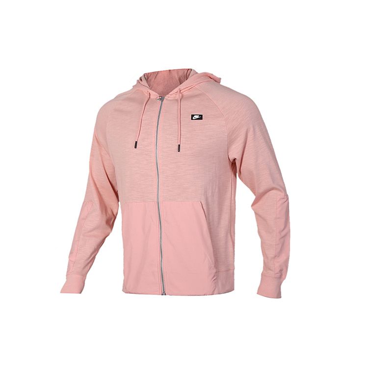 

Nike Hooded Drawstring Sports Jacket Men Outerwear Coral-Red CI9585-648