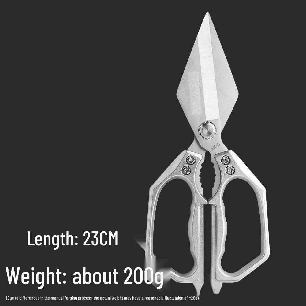 Stainless Steel Labor-Saving Kitchen Scissors for Chicken, Fish, and Meat - Powerful Bone Cutter