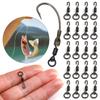 20Pcs Portable Quick Change For Carp Rigs Micro Hook Spinner Swivel Swivel Tackle Carp Fishing Accessories
