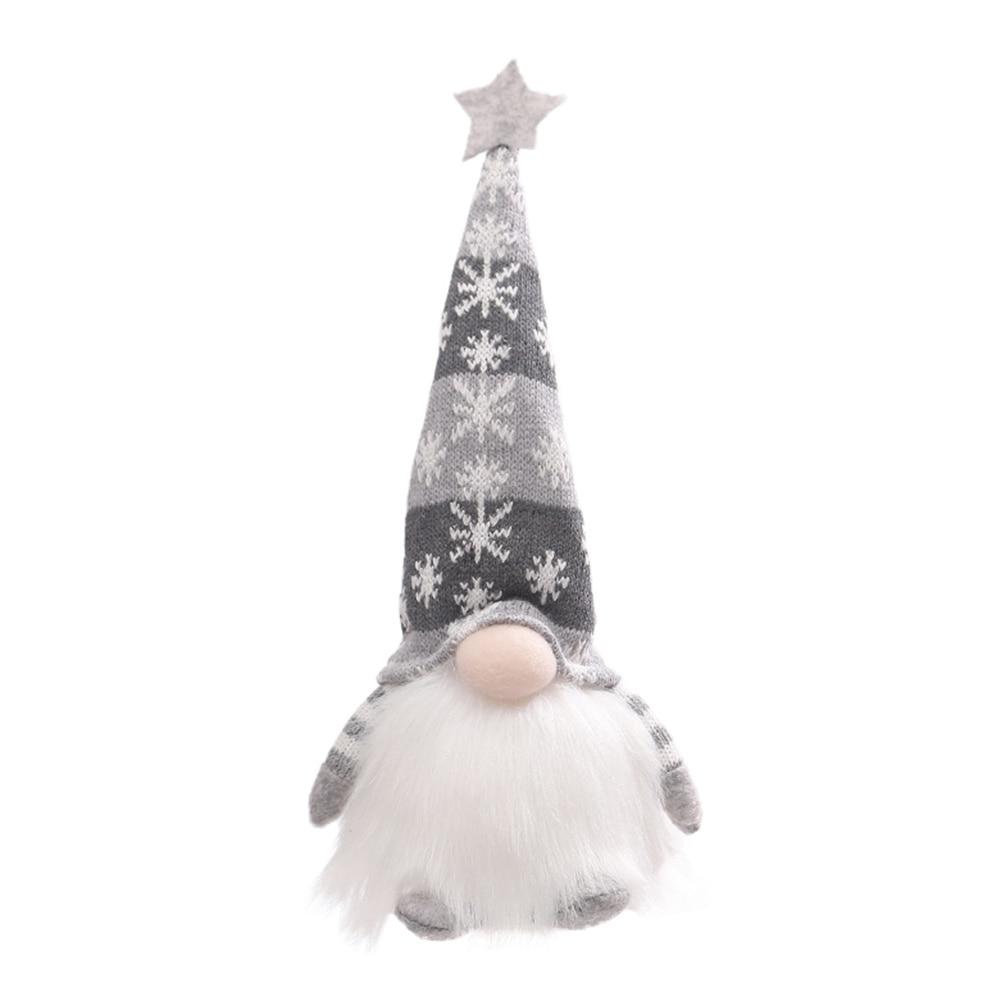 Julepynt Julenisse Julenissen Jul God Jul Dekorasjon Tilbehør Borddekor for gaver Produkter Stoff