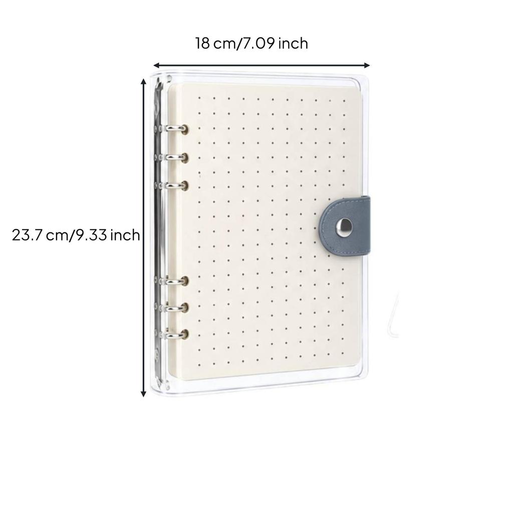 Pin Display Book with SnapButton Closure Portable Felt Pages Compact for Conventions,