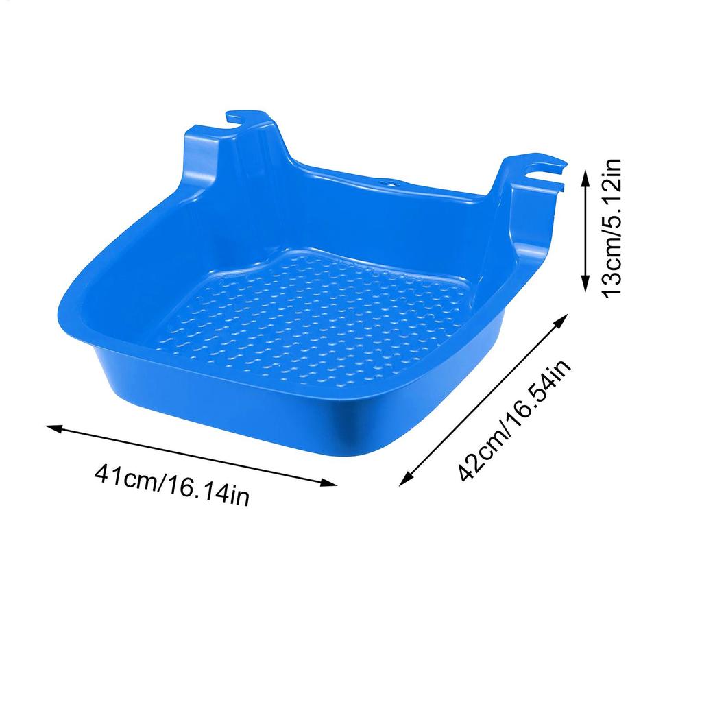 Pool Foot Bath Weather-Resistant Non-Slip Footbath Pool Foot Bath Basin for Spa Beach Outdoor Home Salon Professional Post-Swim