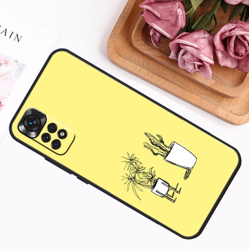 

Plant Cactus Case For Xiaomi Redmi Note 9 10 11 12 13 14 Pro 9S 10S 11S 12S Redmi 14C 13C 10C 12C Cover Redmi 12 4G