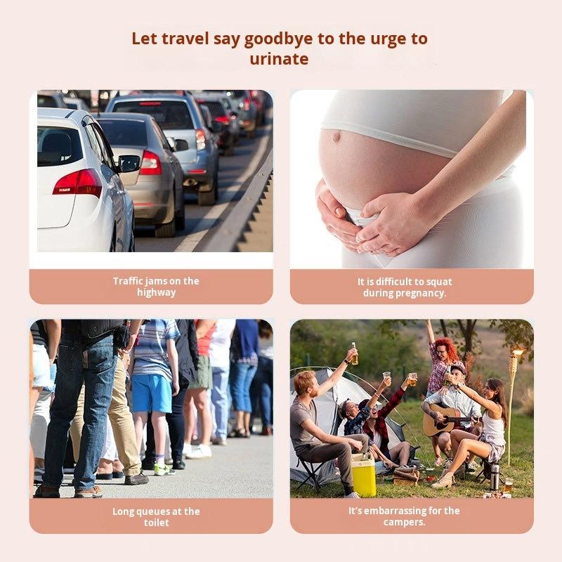 Xiaomi Disposable Urine Bag, Pee Bags for Travel for Women/ Men, 800ML Portable Urinal Bag and Vomit Bags for Camping, Traffic Jams