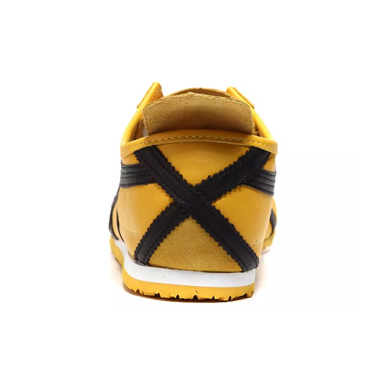 ONITSUKA TIGER Mexico 66 Rétro Sportives Antidérapantes Basse Tige Chaussures Décontractées Unisexe Jaune DL408-0490