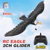 2.4G Rc 2Ch Foam Aircraft Plane Wingspan Eagle Bionic Fighter Radio Remote Control Outdoor Airplane Kids Toy Boy Christmas Gifts