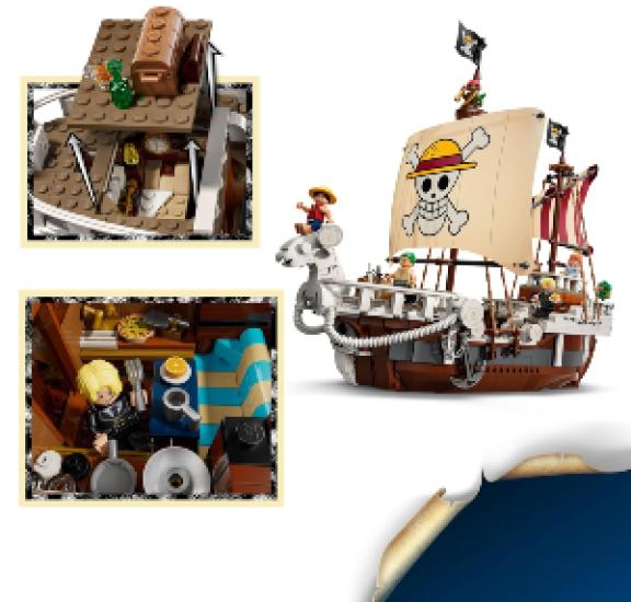 [PRE-ORDER] LEGO One Piece: The Going Merry Pirate Ship 75639