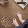 Durable Non-Slip Sisal-Style Kitchen Mat: Wear and Dirt-Resistant, Easy To Clean, Cuttable Doormat.