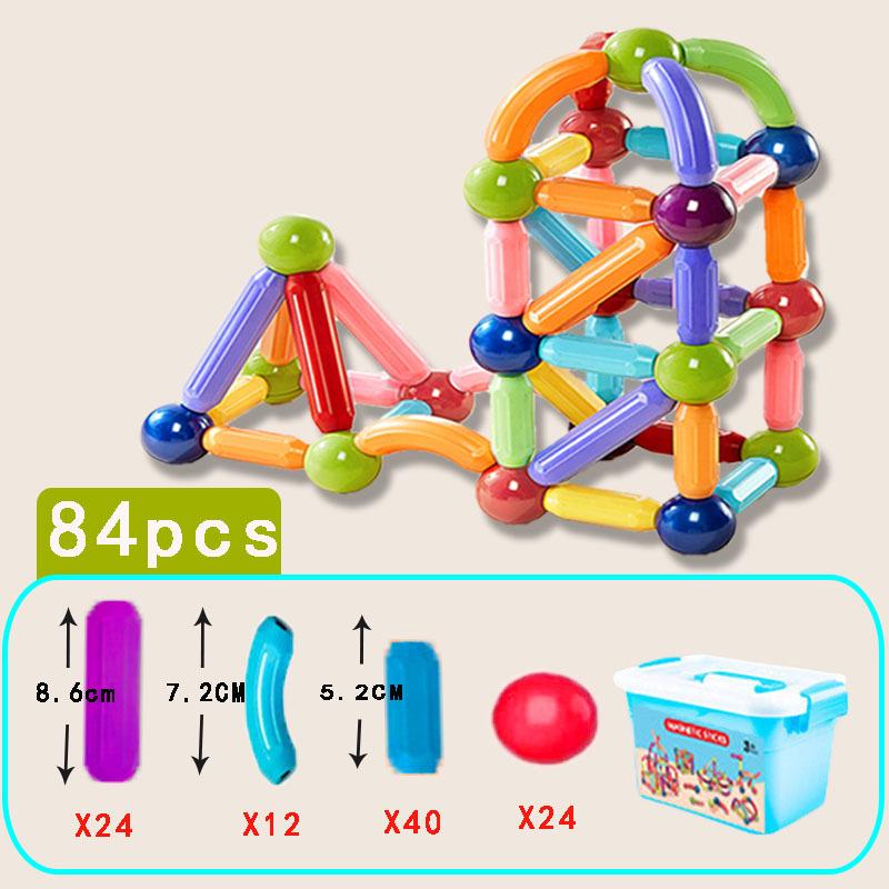 Magnetic Building Blocks - Large, Strong, Versatile Toys for Early Education